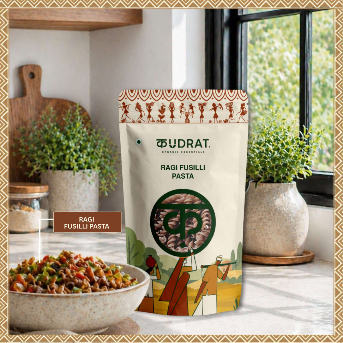 Ragi Fusilli Pasta 200GM