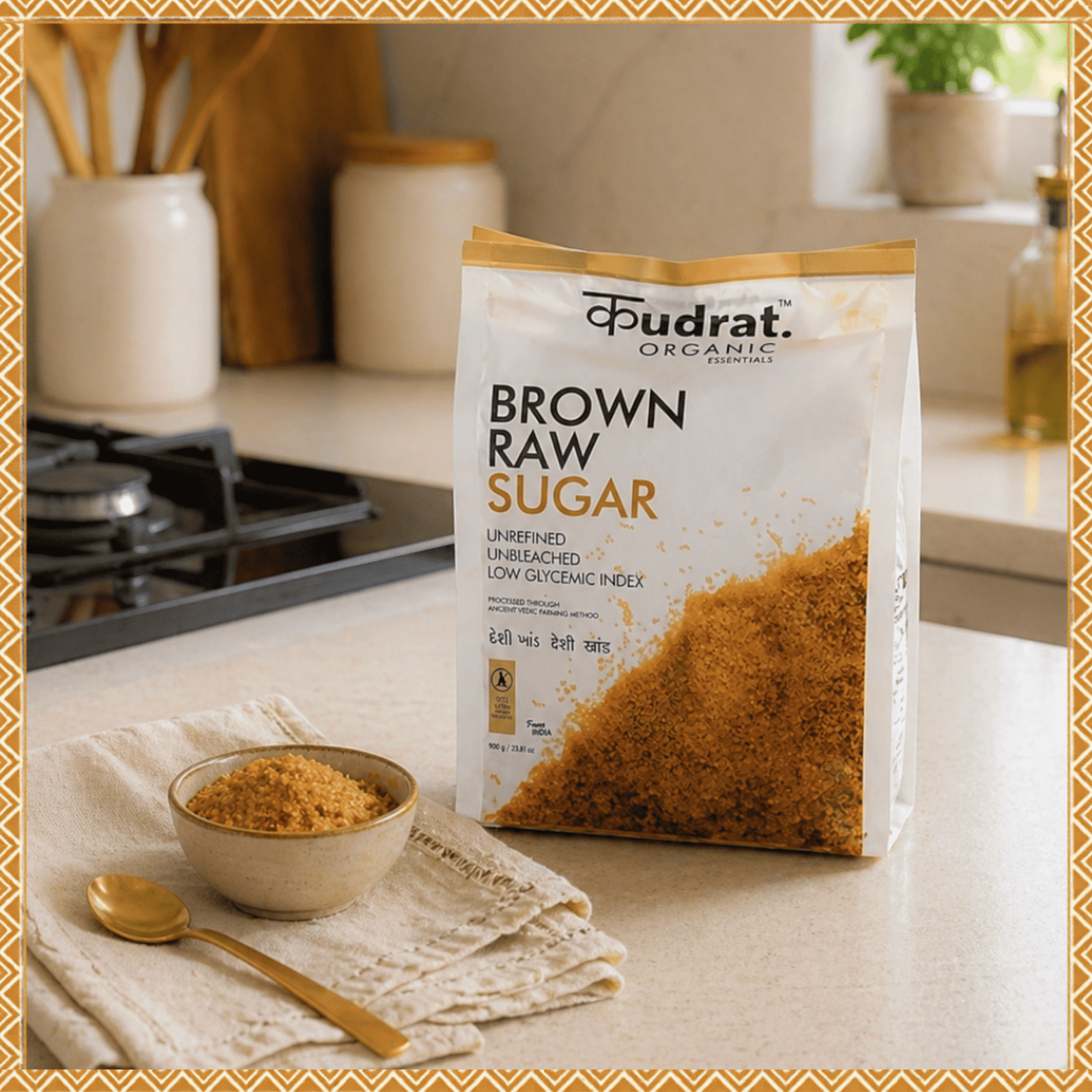 Brown Raw Sugar 950g - Image 2
