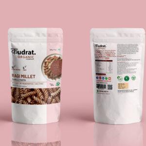 Ragi Fusilli Pasta