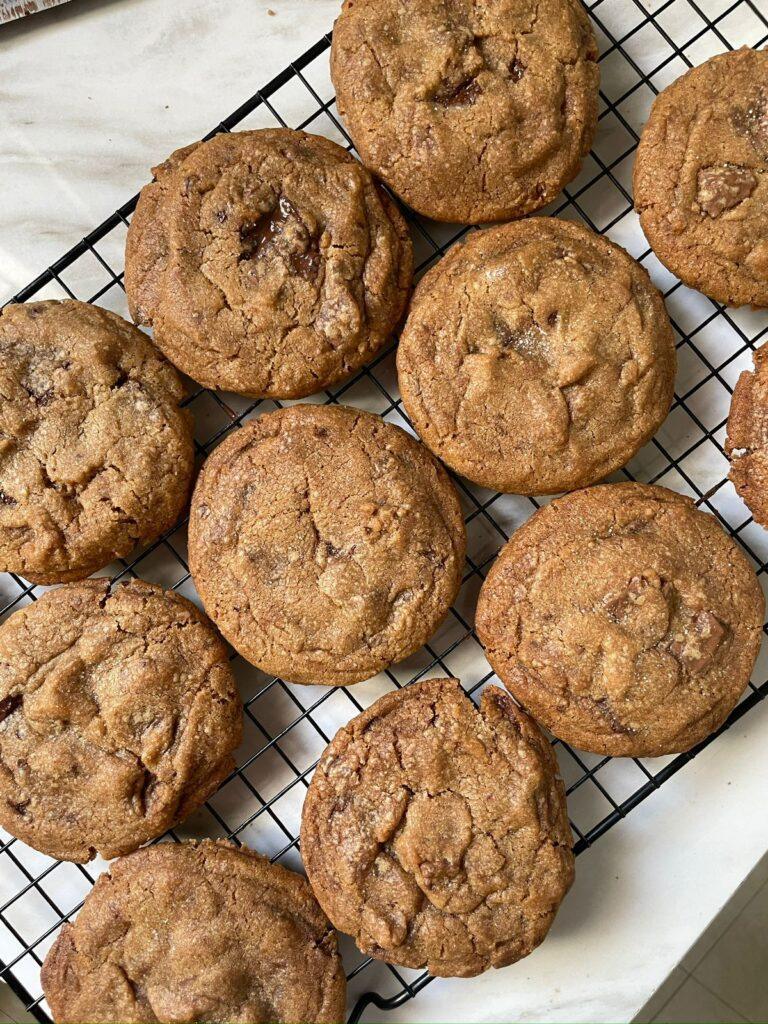 Brownbutter chocolate chunk cookies