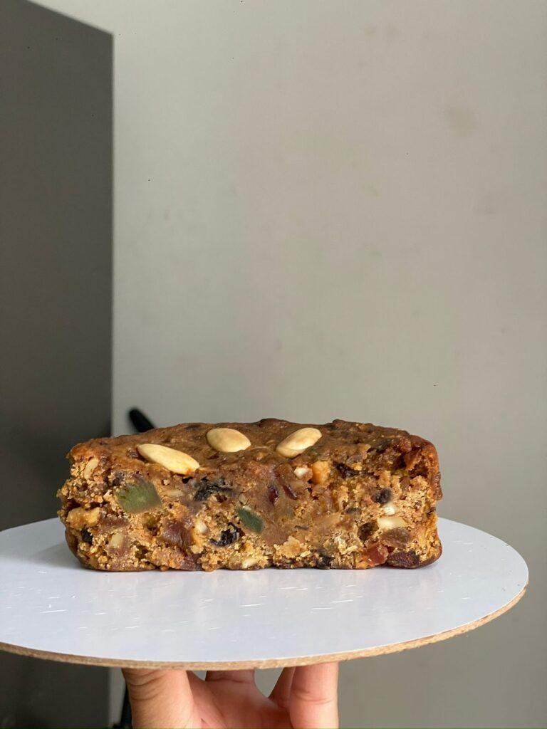 Christmas fruit and nut cake