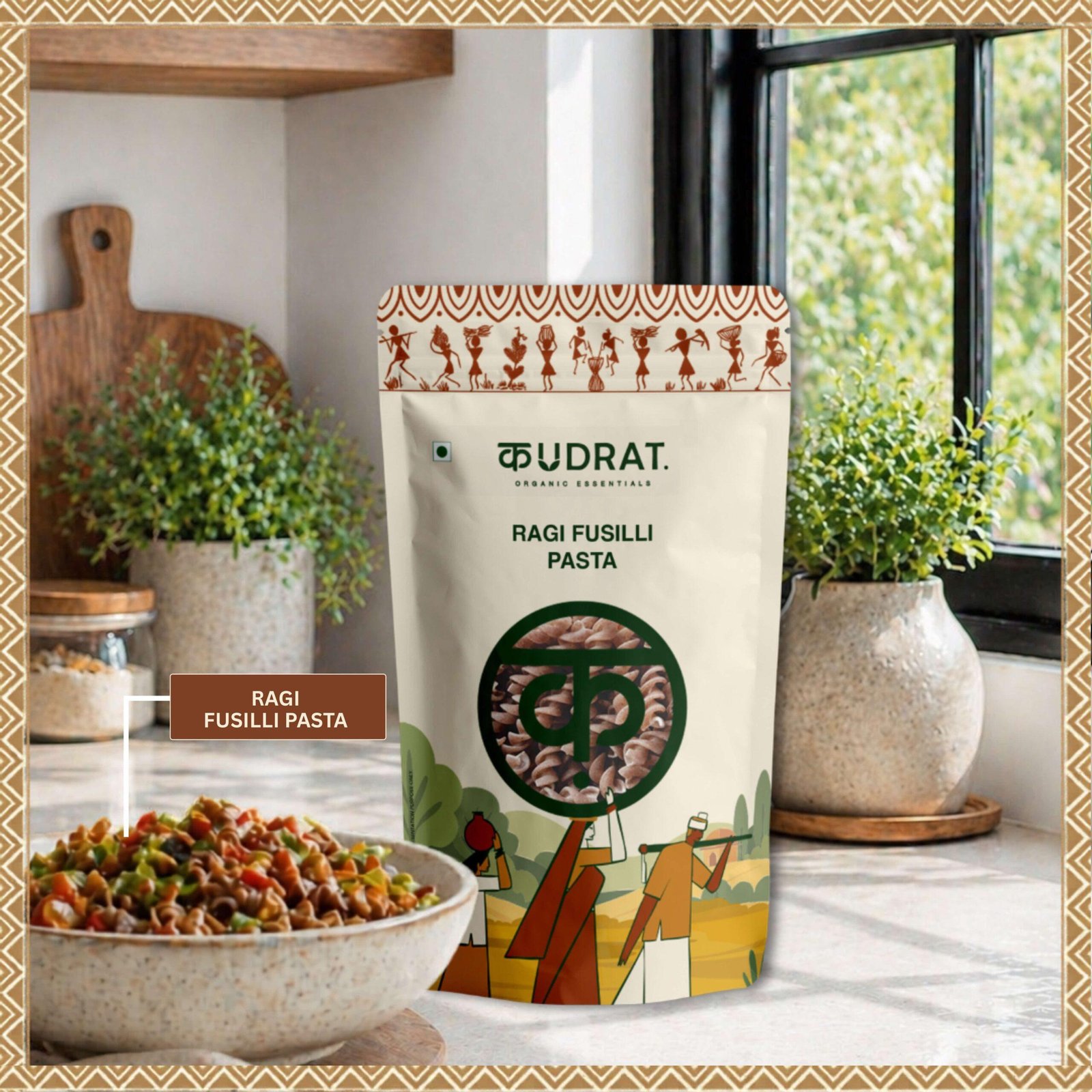 Ragi Penne Pasta 200g - Image 2
