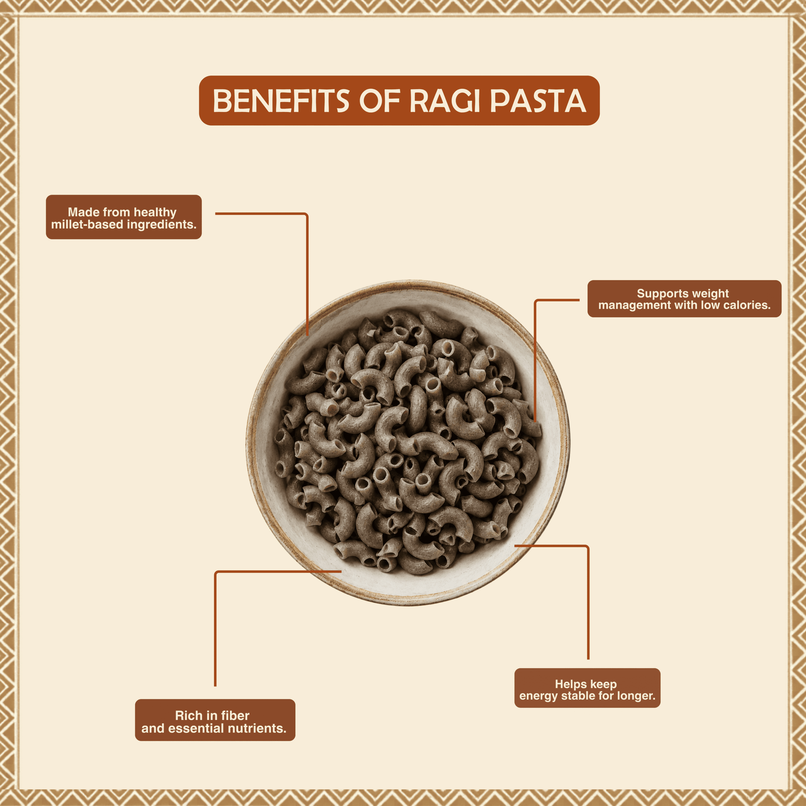 Ragi Macroni Pasta 200g - Image 6